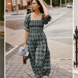 Christy Dawn Katrina dress star quilt slate